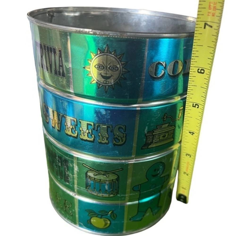 Western Can Company vintage advertising tin can coffee sugar tea candy sugar - Picture 4 of 6